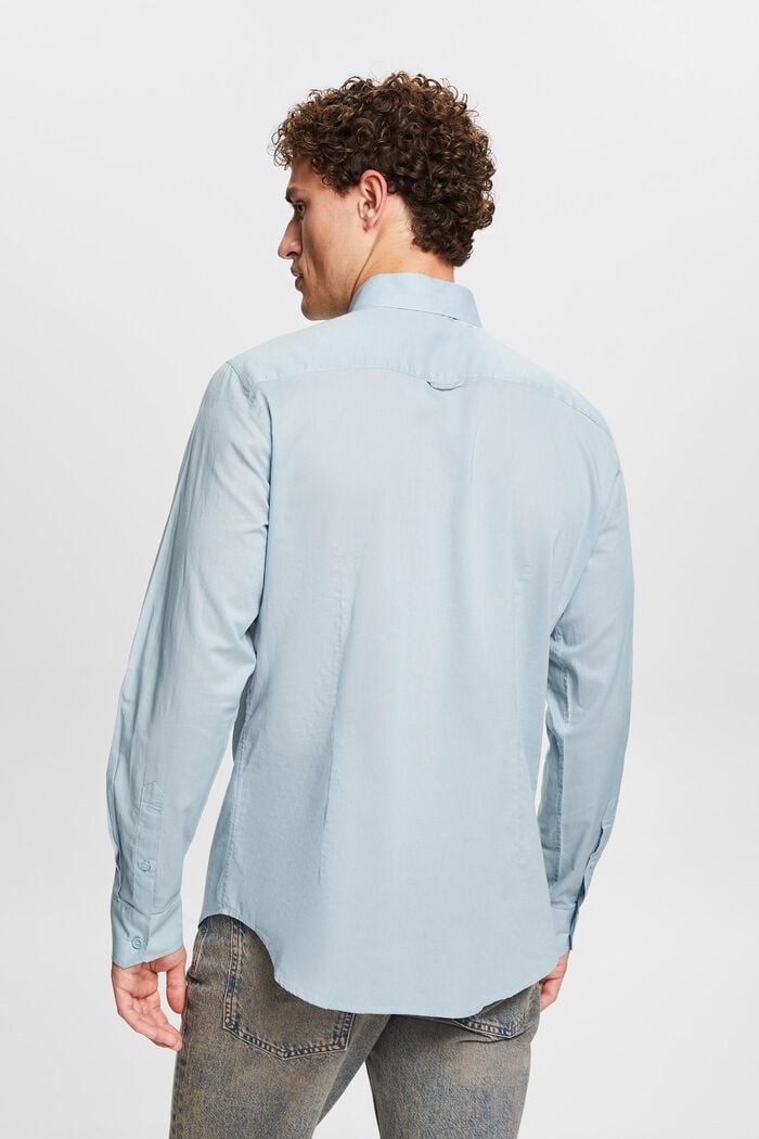 Overhemd met buttondownkraag, LIGHT BLUE, detail image number 2