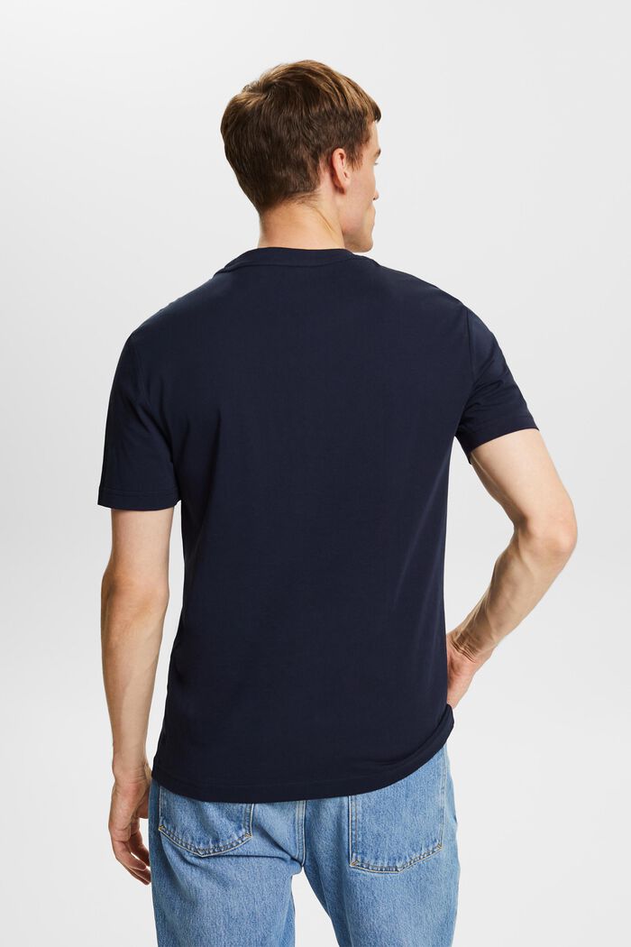 Jersey T-shirt van organic cotton, NAVY, detail image number 3