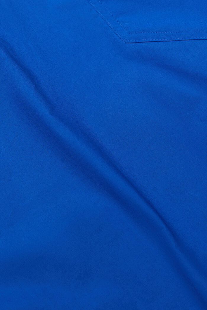 Cropped shirt met strik op de voorkant, BRIGHT BLUE, detail image number 5