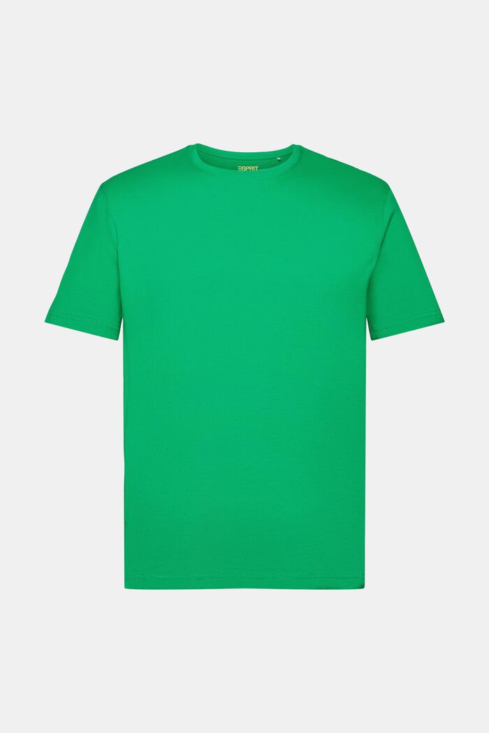 T-shirt met korte mouwen en ronde hals, GREEN, detail image number 5