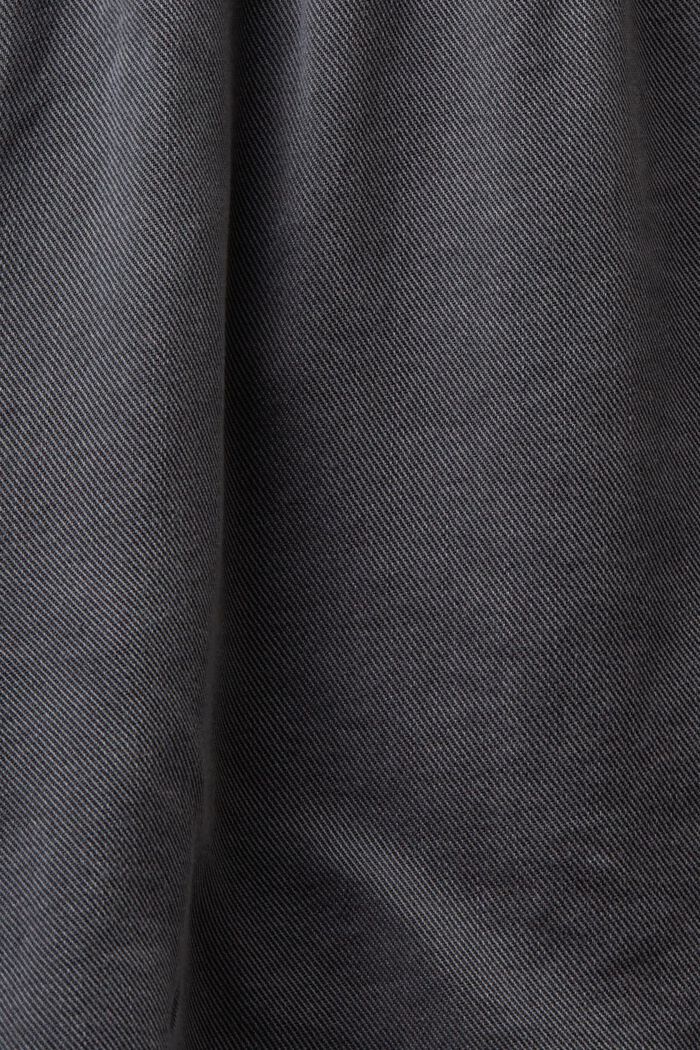 Twill pull-on short, ANTHRACITE, detail image number 5