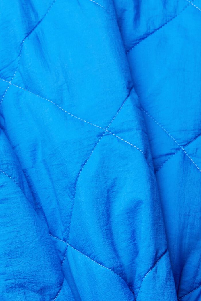 Wijde, gewatteerde jas, BRIGHT BLUE, detail image number 5