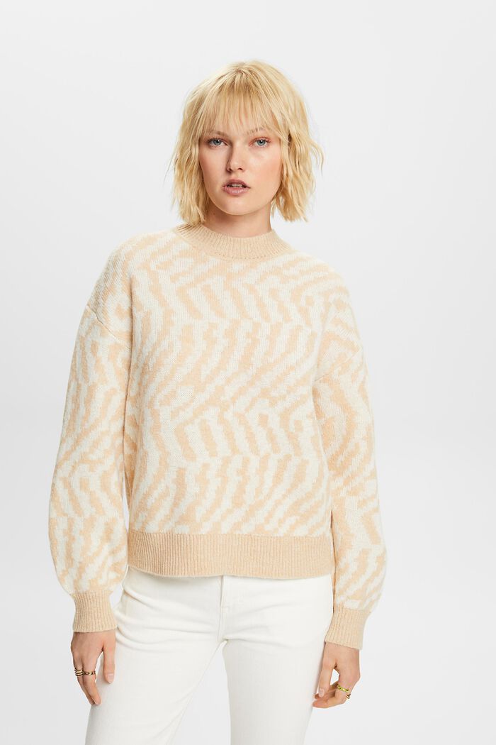 Sweaters, DUSTY NUDE, detail image number 0