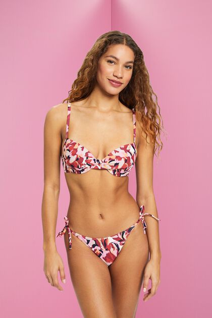 Carilo beach bikinibroekje met bloemenprint