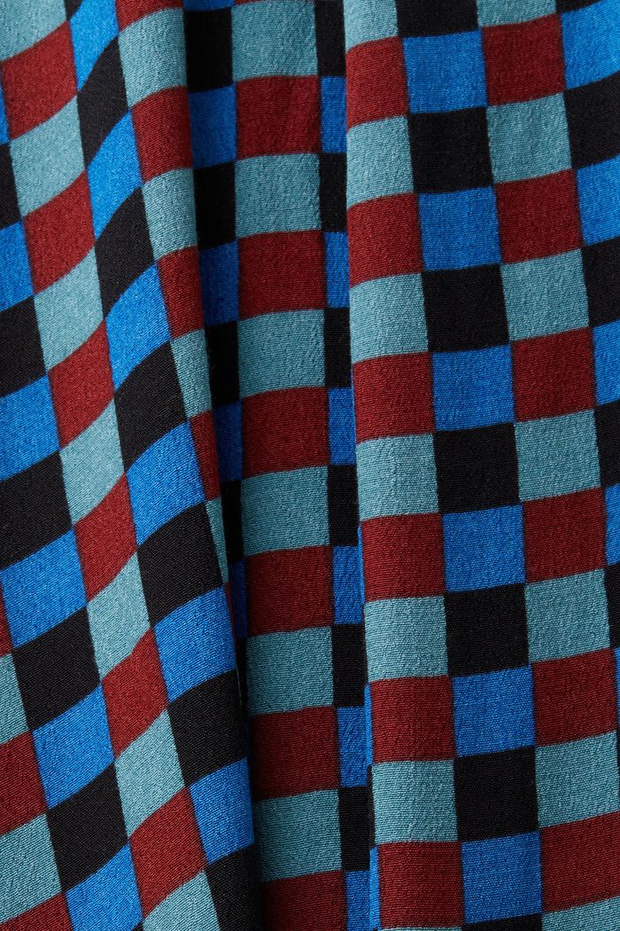 Buttondown-overhemd met print, BRIGHT BLUE, detail image number 4