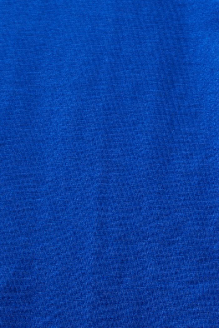 Jersey T-shirt van organic cotton, BRIGHT BLUE, detail image number 4