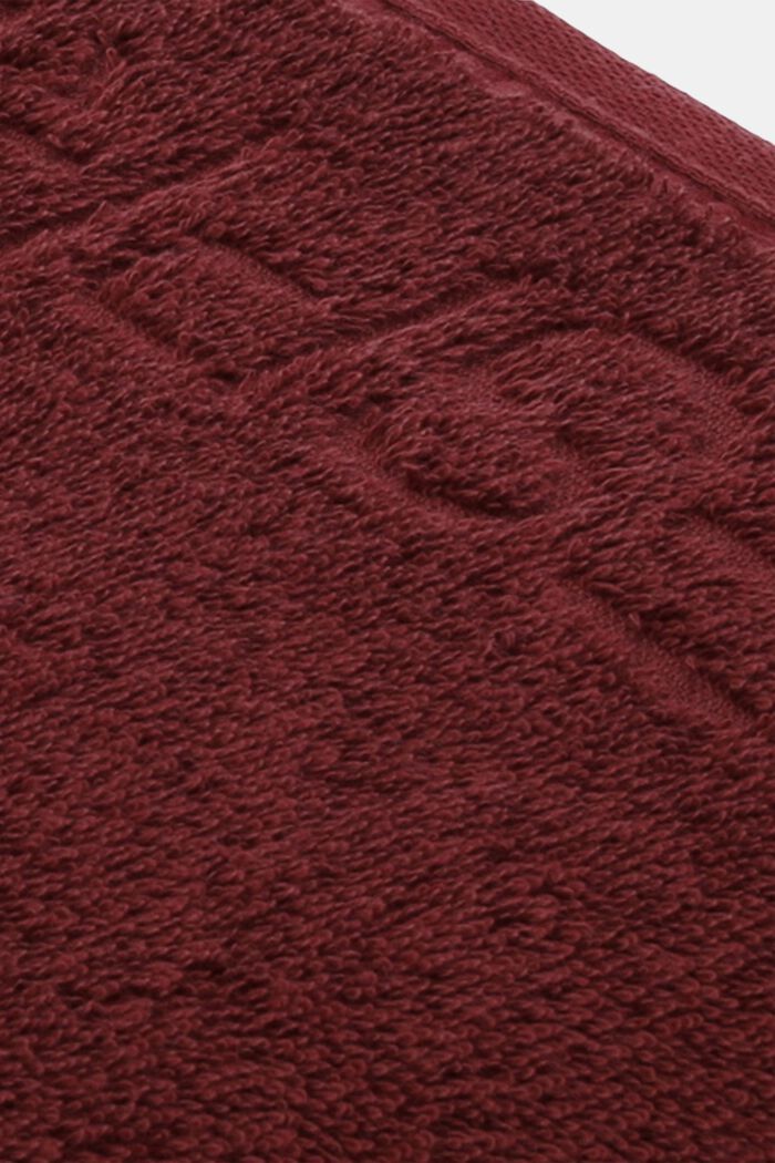 Met TENCEL™: handdoekenlijn van badstof, ROSEWOOD, detail image number 3