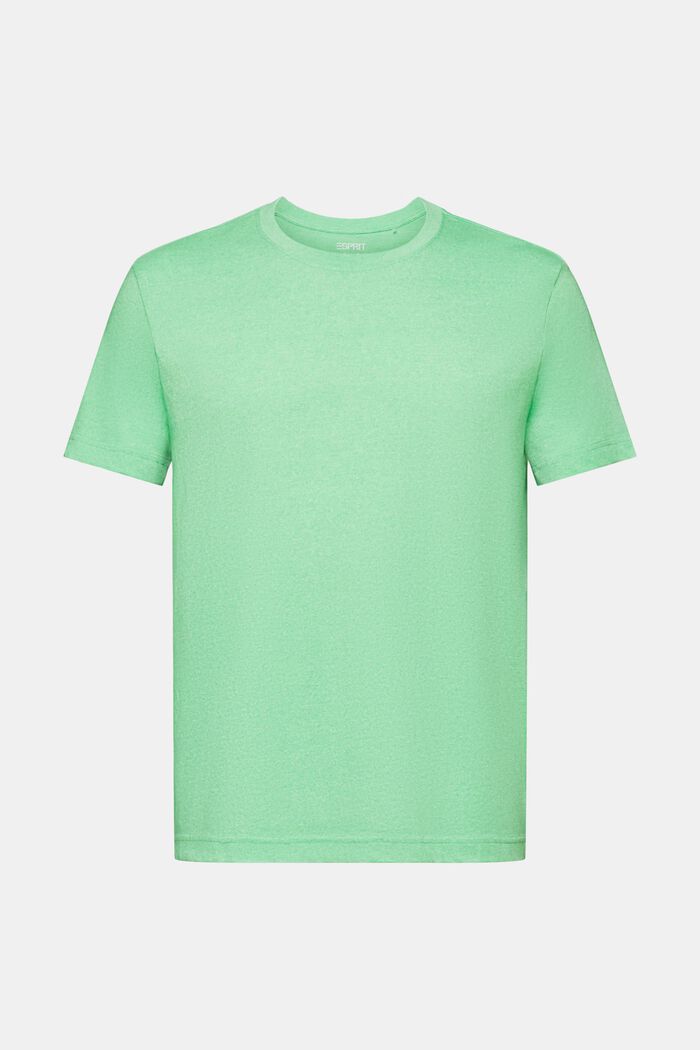 Gemêleerd T-shirt, CITRUS GREEN, detail image number 5