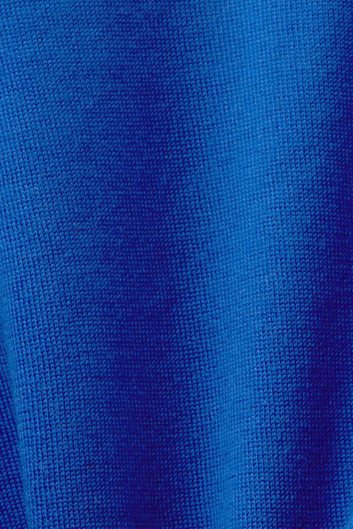 Wollen trui met turtleneck, BRIGHT BLUE, detail image number 5