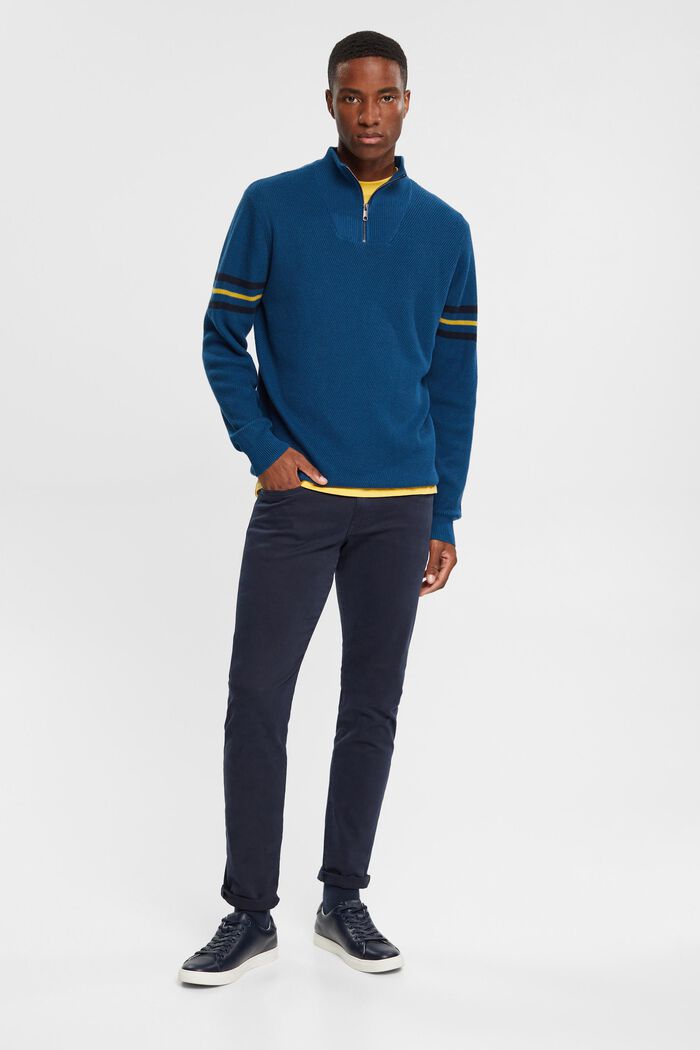 Sweaters Regular Fit, PETROL BLUE, detail image number 4