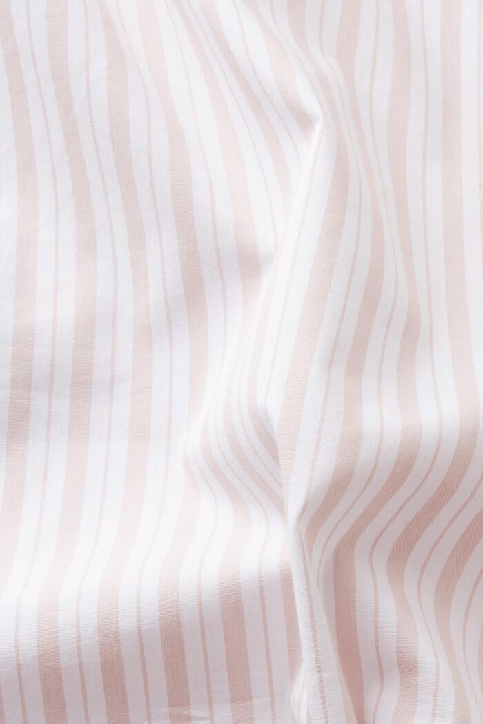 Gestreepte, oversized blouse met langer achterpand, WHITE, detail image number 6