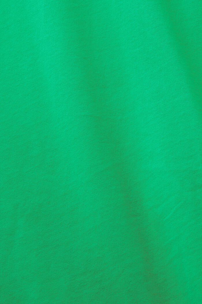 Lange mouwen en katoenen turtleneck, GREEN, detail image number 5