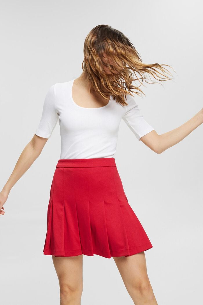 Fashion Skirt, RED, detail image number 5