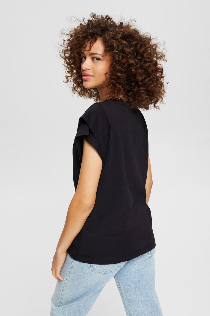 T-shirt van 100% organic cotton, BLACK, detail image number 3