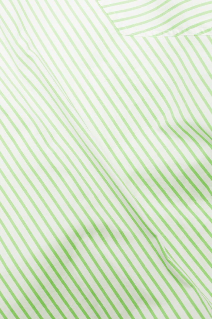 Gestreepte shirt met mooi strikkoordje, CITRUS GREEN, detail image number 5