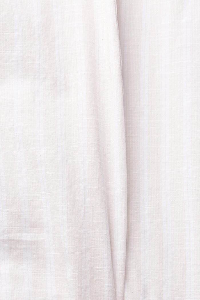 Geruite blouse met halflange knoopsluiting, NUDE, detail image number 4