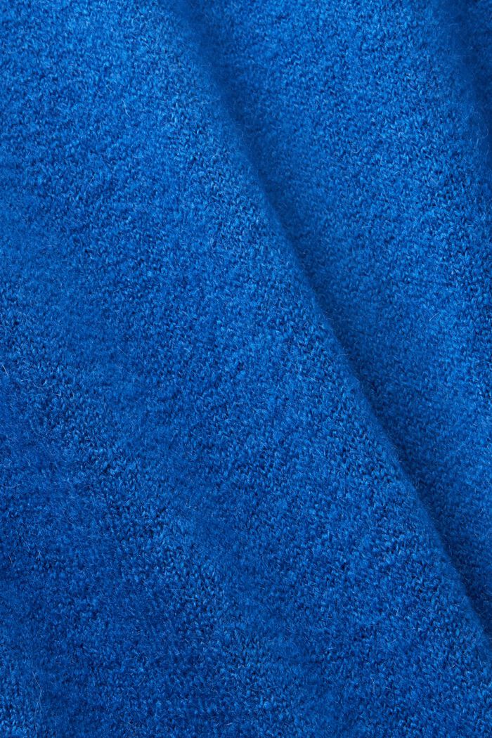 Midi-jurk met turtleneck, BRIGHT BLUE, detail image number 5