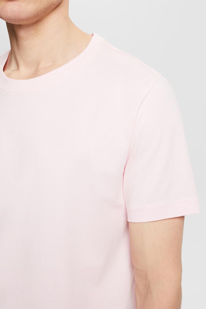 Jersey T-shirt van organic cotton, PASTEL PINK, detail image number 3
