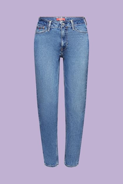 Klassieke jeans in retrolook met middelhoge taille