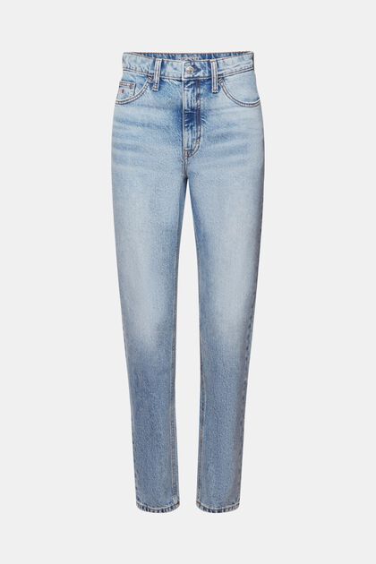 Klassieke high rise jeans met retrolook