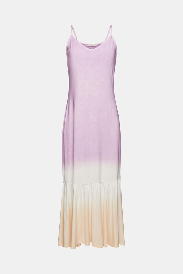 Maxi-jurk met kleurverloop, LILAC, detail image number 1