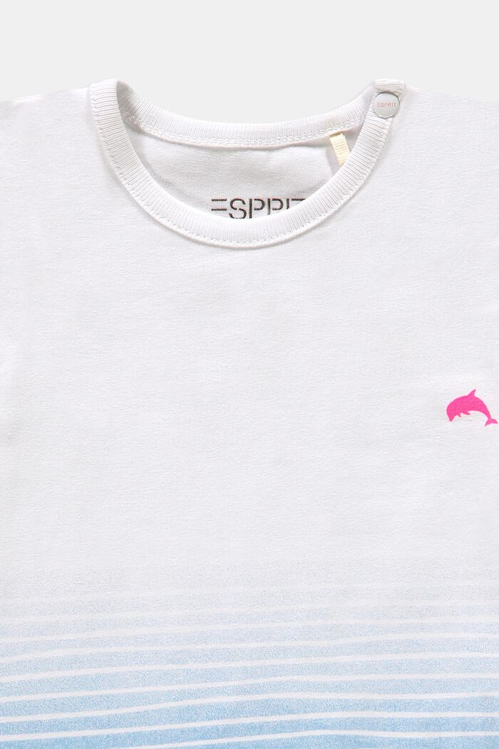 T-shirt met print, organic cotton, WHITE, detail image number 2