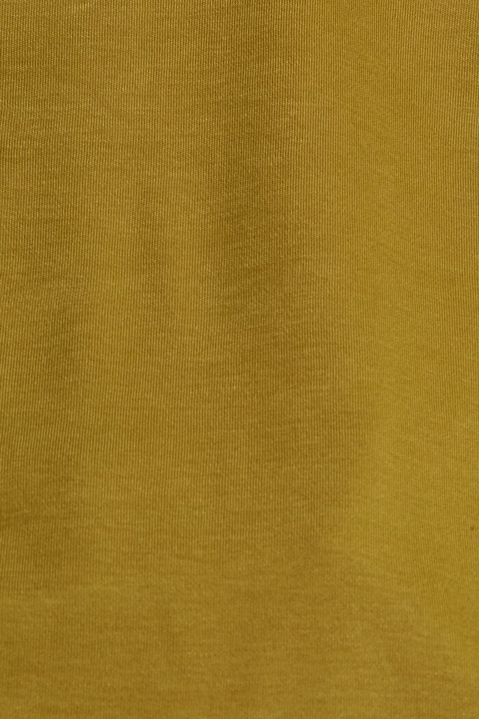 Van TENCEL™ lyocell: top met laag uitgesneden rug, OLIVE, detail image number 4