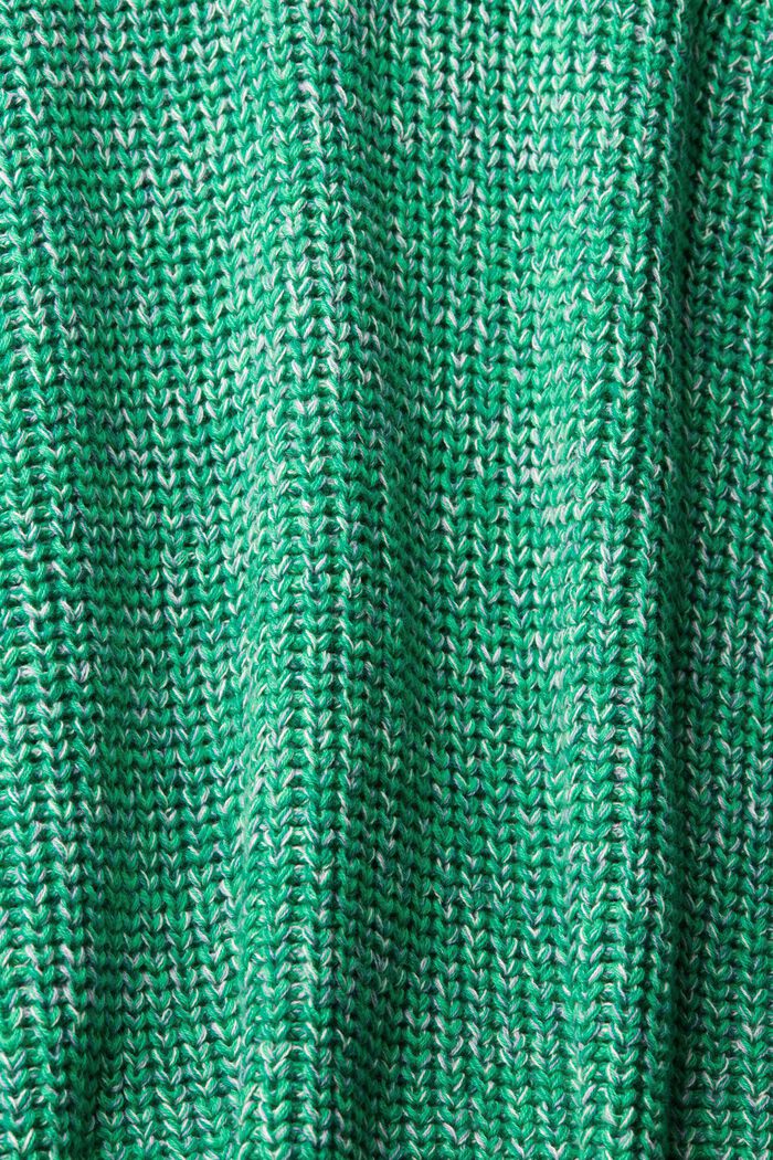 Meerkleurige gebreide trui, LIGHT GREEN, detail image number 6