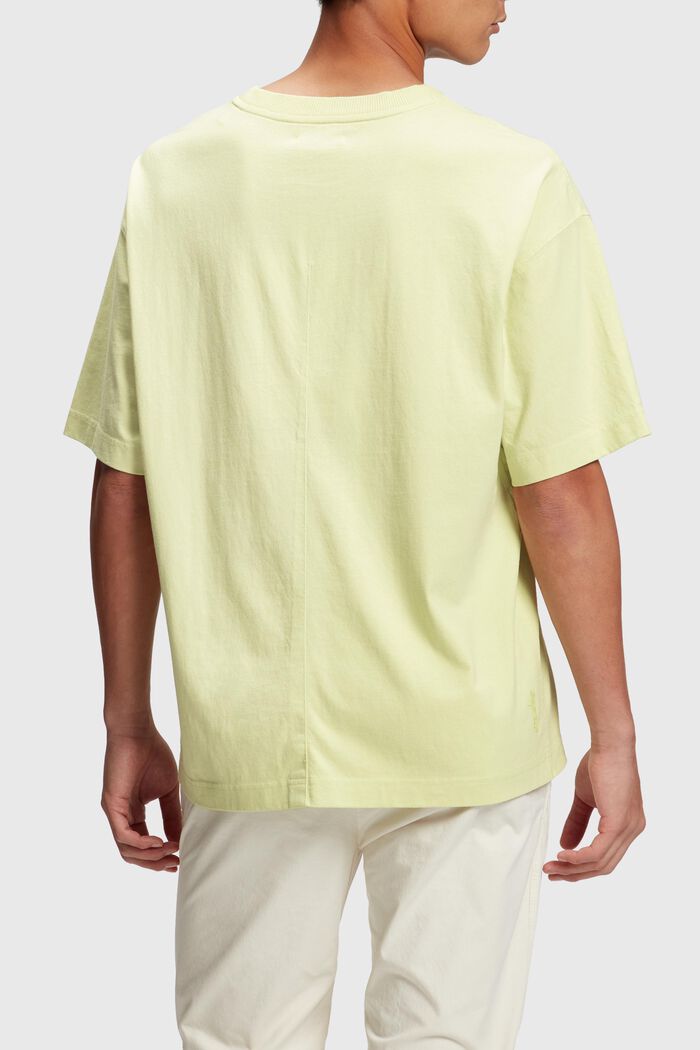 T-shirt Color Dolphin met een comfortabele pasvorm, PASTEL YELLOW, detail image number 1