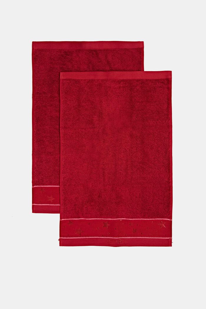 Handdoeken met sterrenrand, RUBIN, detail image number 2