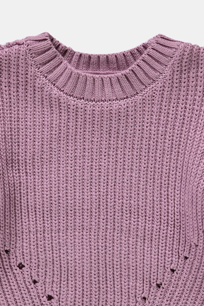 Sweaters, MAUVE, detail image number 2