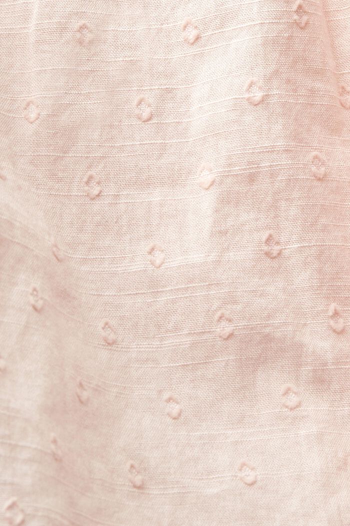 Katoenen blouse met borduursel, PASTEL PINK, detail image number 5