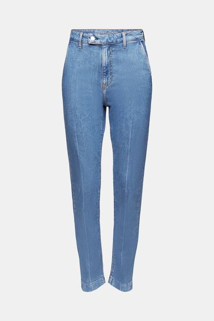 Slim jeans met hoge taille