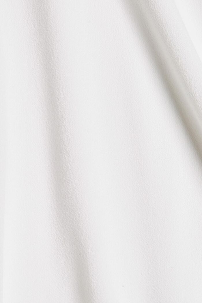 Blouse met korte mouwen van LENZING™ ECOVERO™, OFF WHITE, detail image number 4