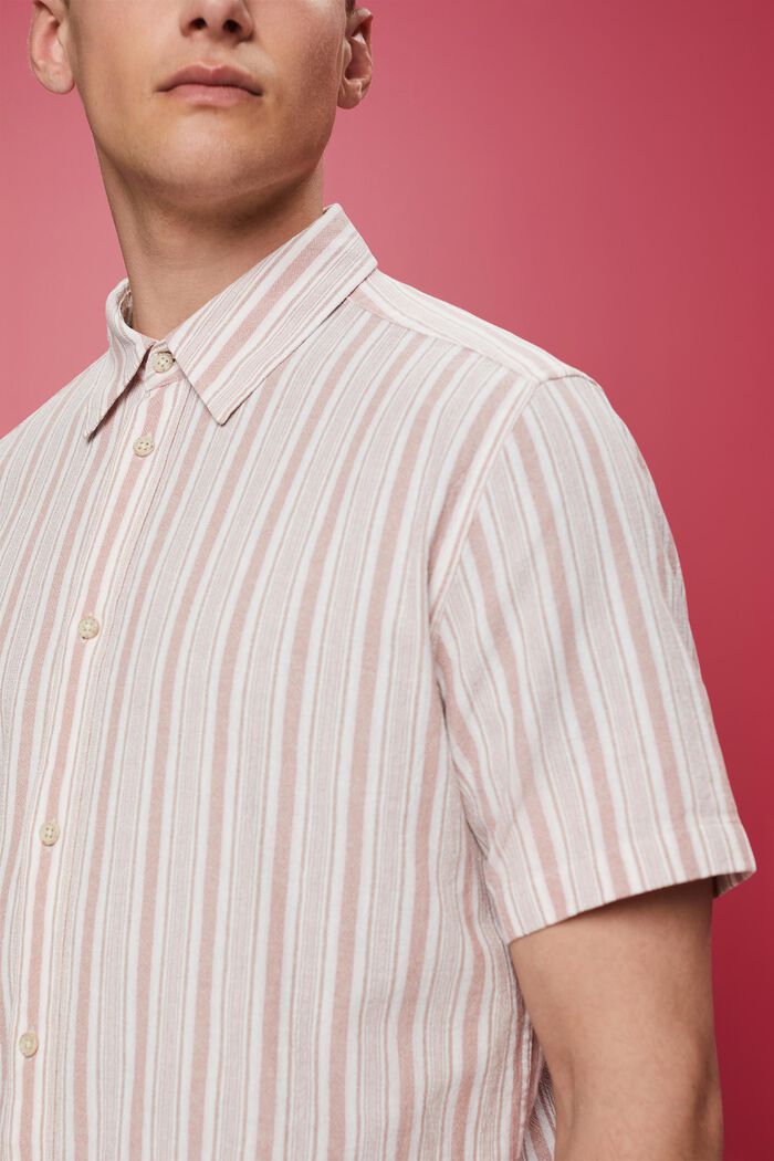 Overhemd met korte mouwen, DARK OLD PINK, detail image number 2