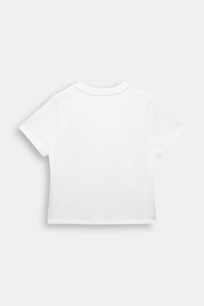 Grafisch T-shirt van katoen-jersey, WHITE, detail image number 3