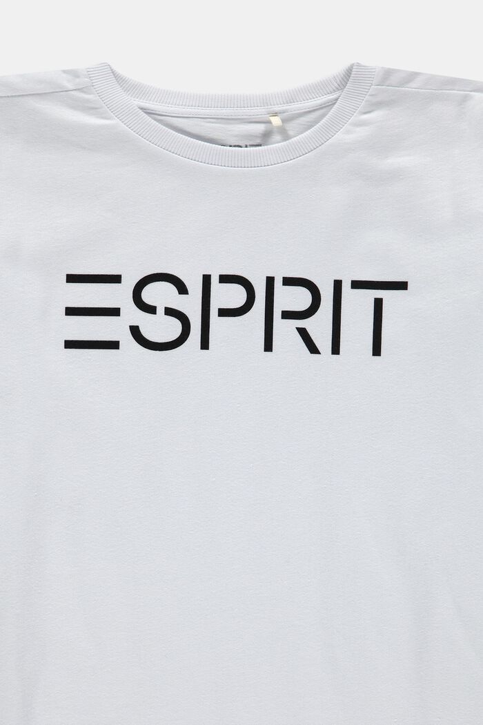 Set van 2 T-shirts met logoprint, WHITE, detail image number 2