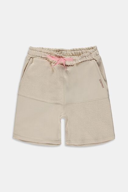 Shorts knitted, LIGHT BEIGE, overview