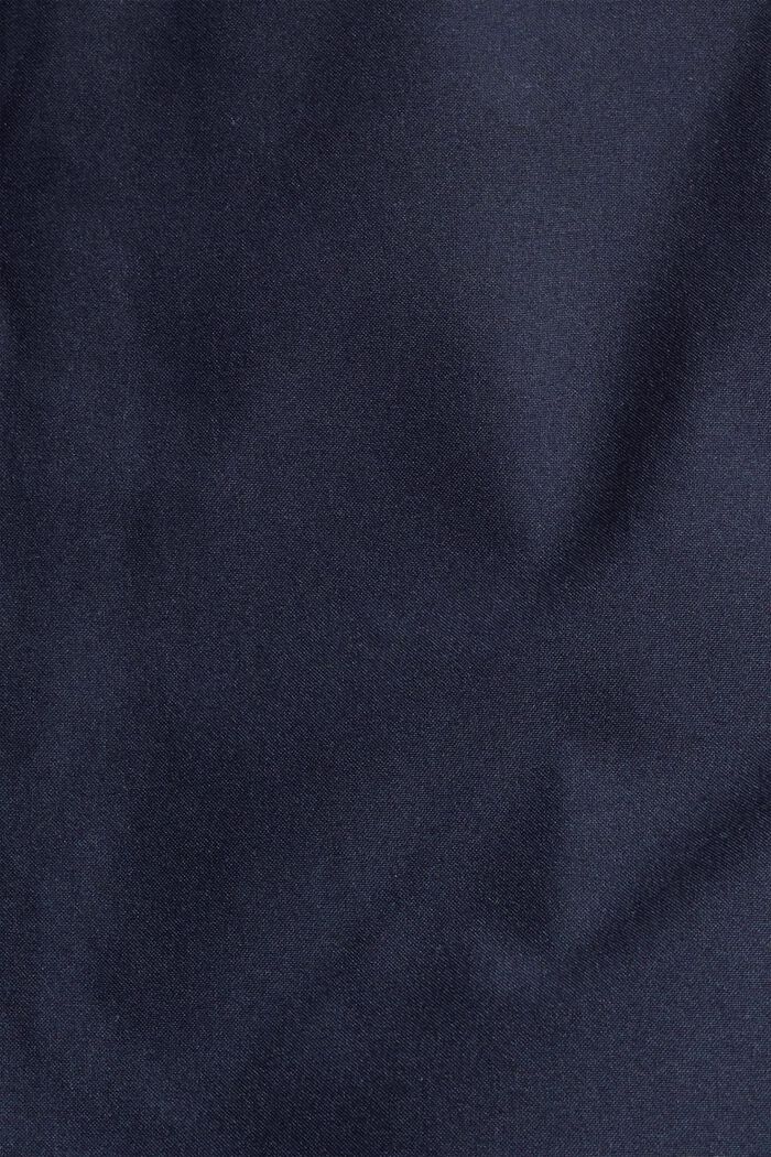 Gerecycled: functionele softshell jas, NAVY, detail image number 4