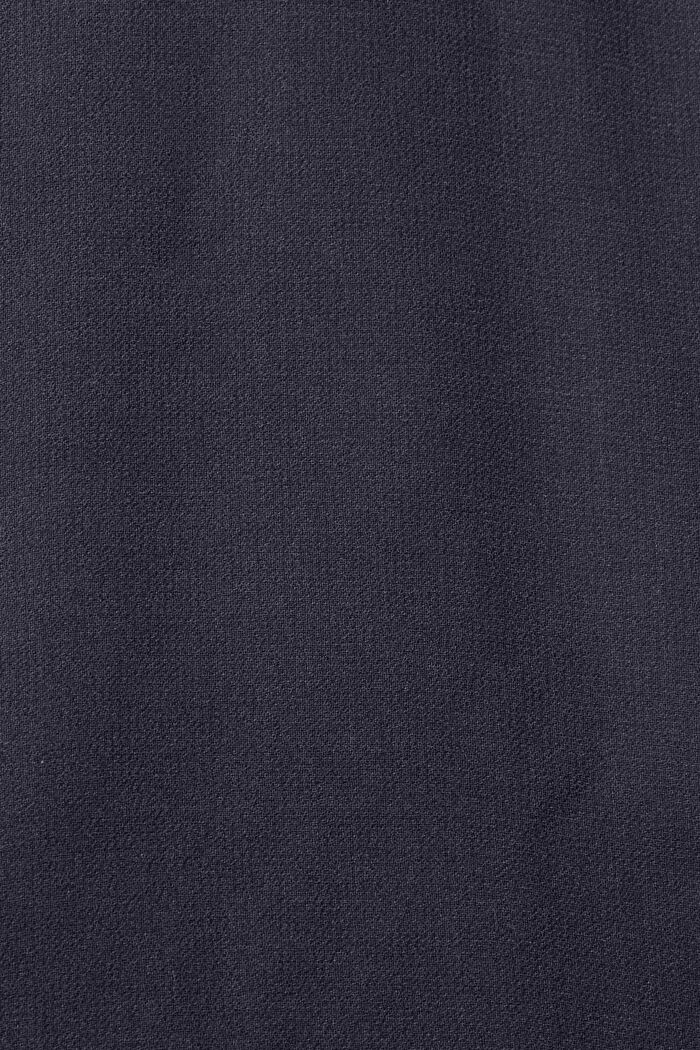 Chiffon vest in sjaalstijl, NAVY, detail image number 4