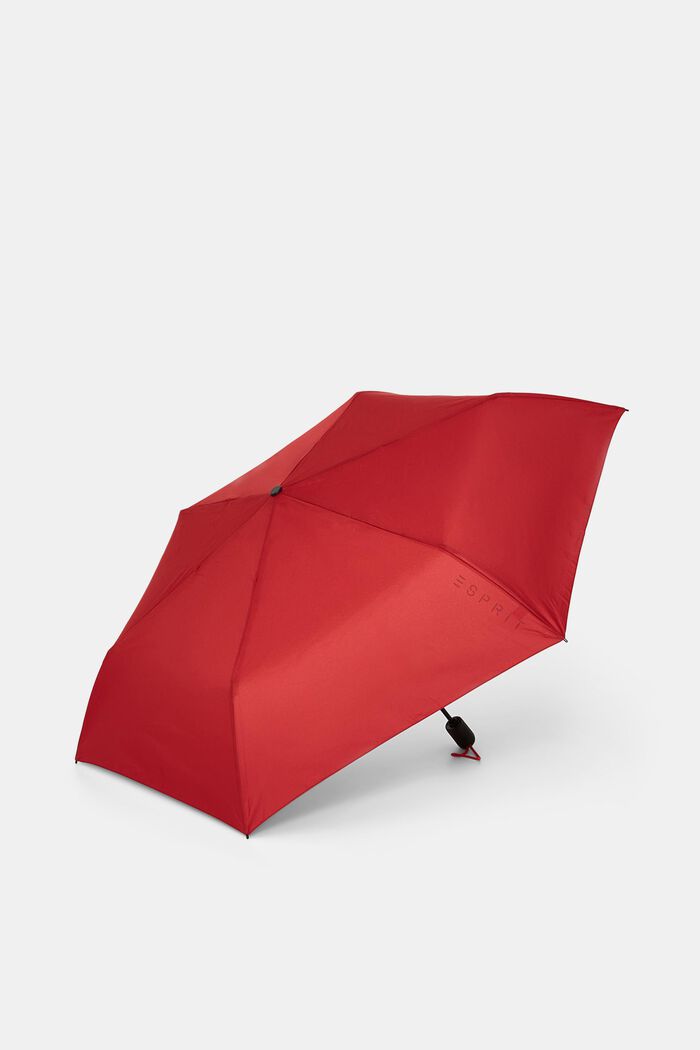 Opvouwbare easymatic slimline paraplu, ONE COLOR, detail image number 2