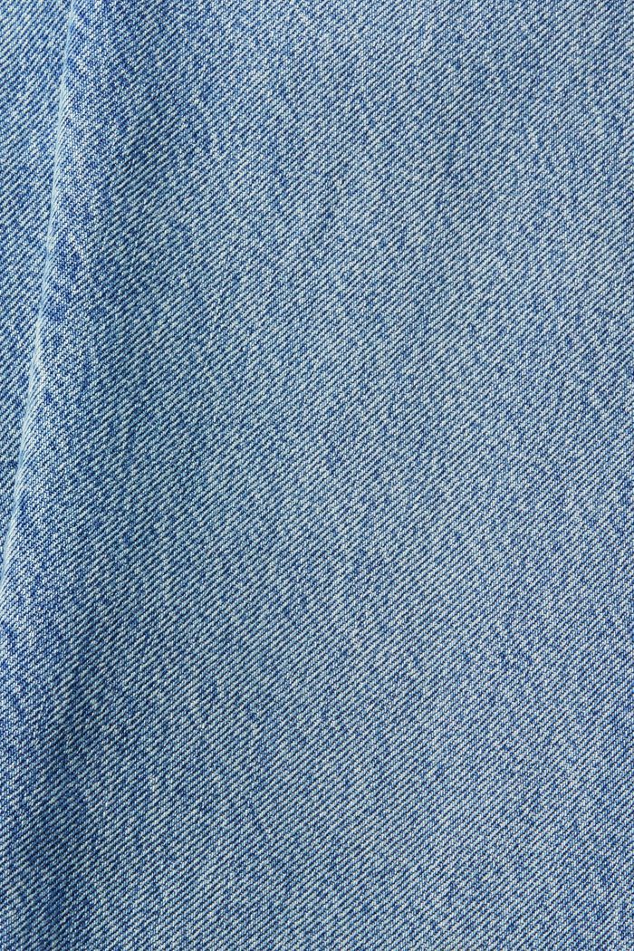 Jeans met knoopsluiting, BLUE MEDIUM WASHED, detail image number 5