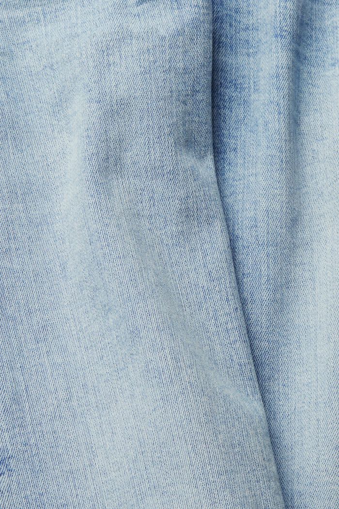 Jeans van katoen met stretch, BLUE BLEACHED, detail image number 4