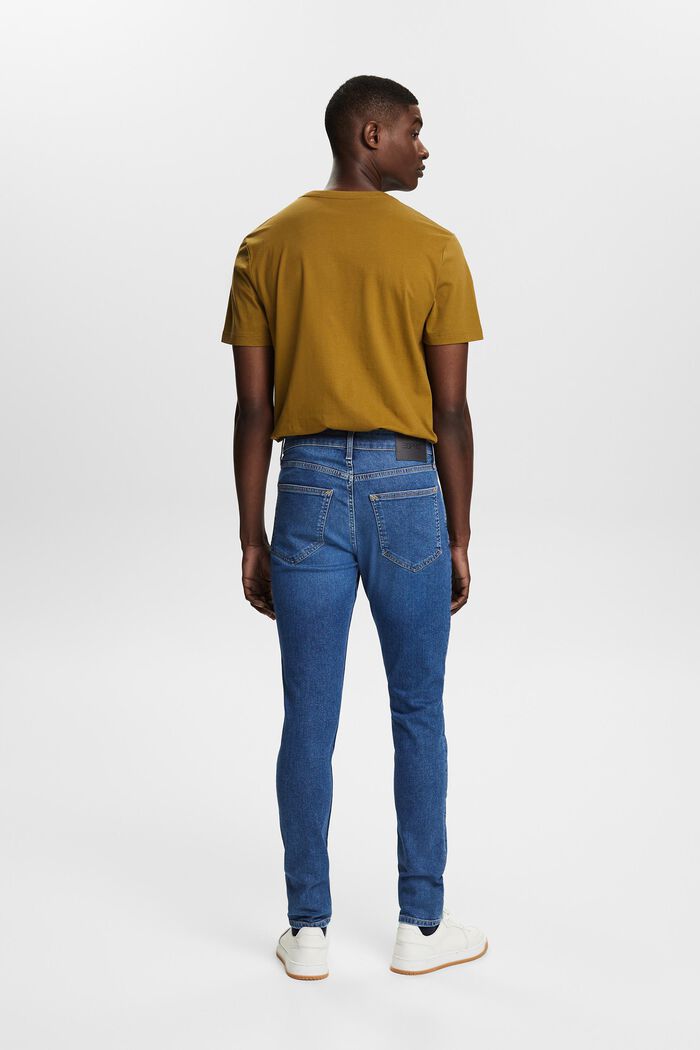 Mid rise skinny jeans, BLUE MEDIUM WASHED, detail image number 2