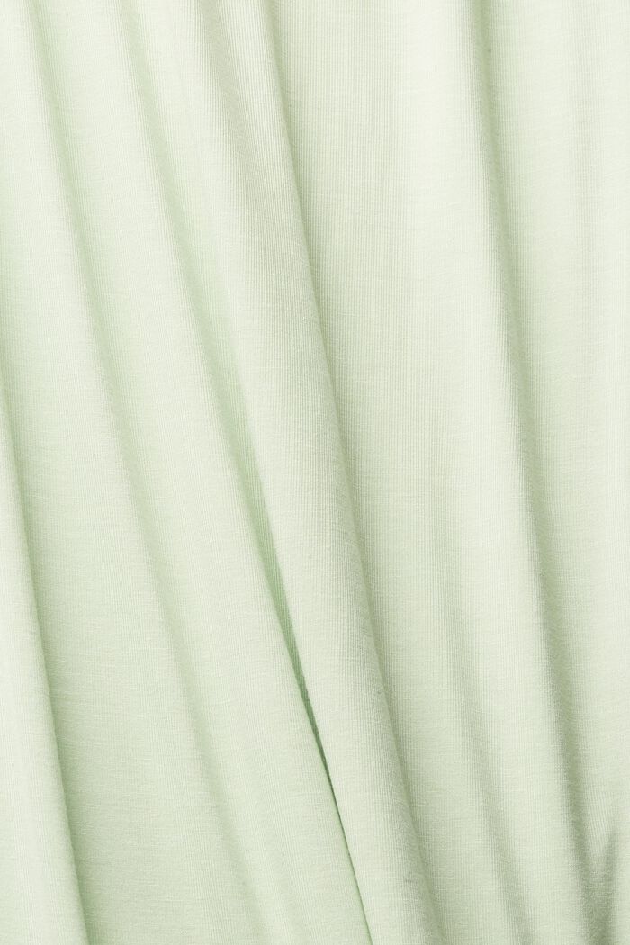 Nachthemd met kant, LENZING™ ECOVERO™, LIGHT GREEN, detail image number 4