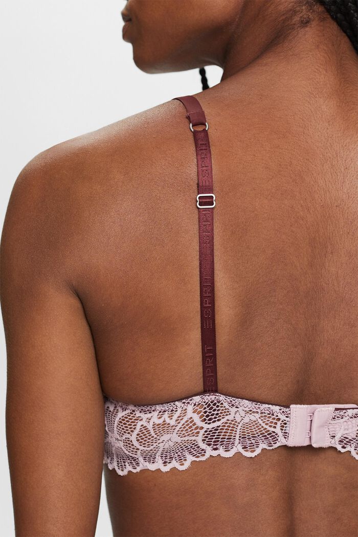 Bras with wire, RUST BROWN, detail image number 3