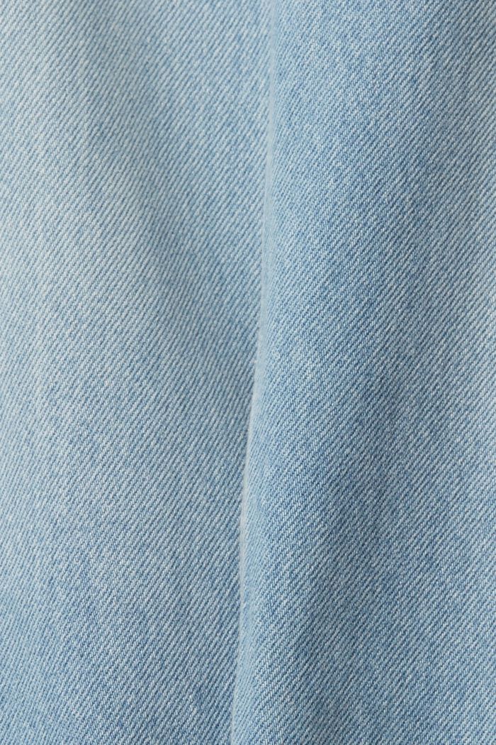Jeans met tunnelkoord, BLUE LIGHT WASHED, detail image number 6