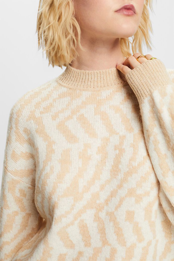 Sweaters, DUSTY NUDE, detail image number 2