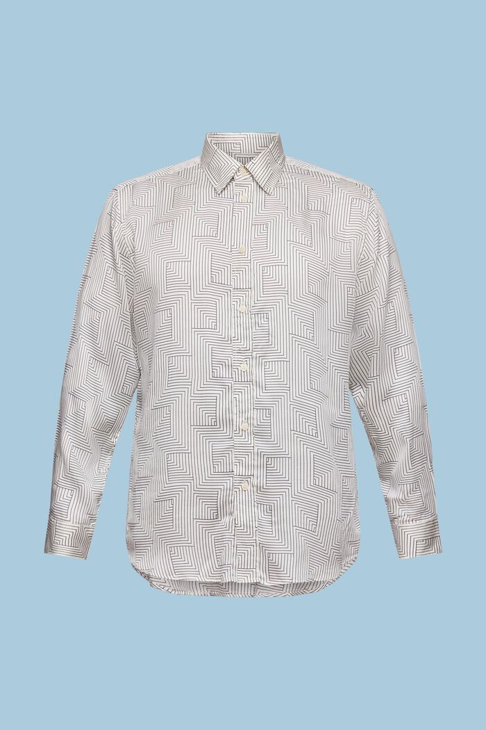Satijnen shirt met print, ICE, detail image number 7