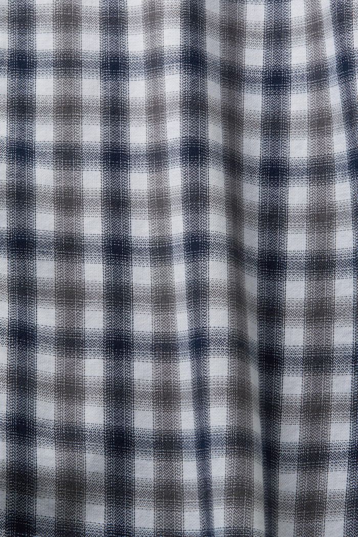 Geruit flanellen overhemd, PASTEL GREY, detail image number 5